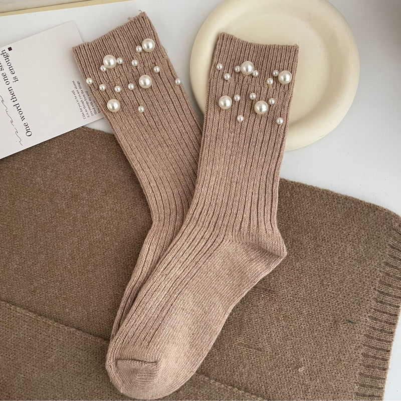 Chaussettes à perles