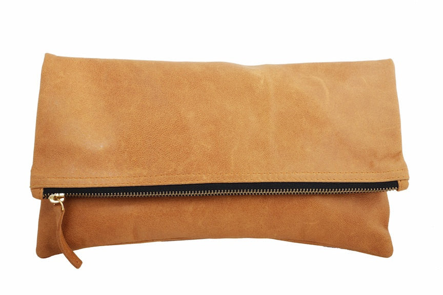 Pochette en cuir