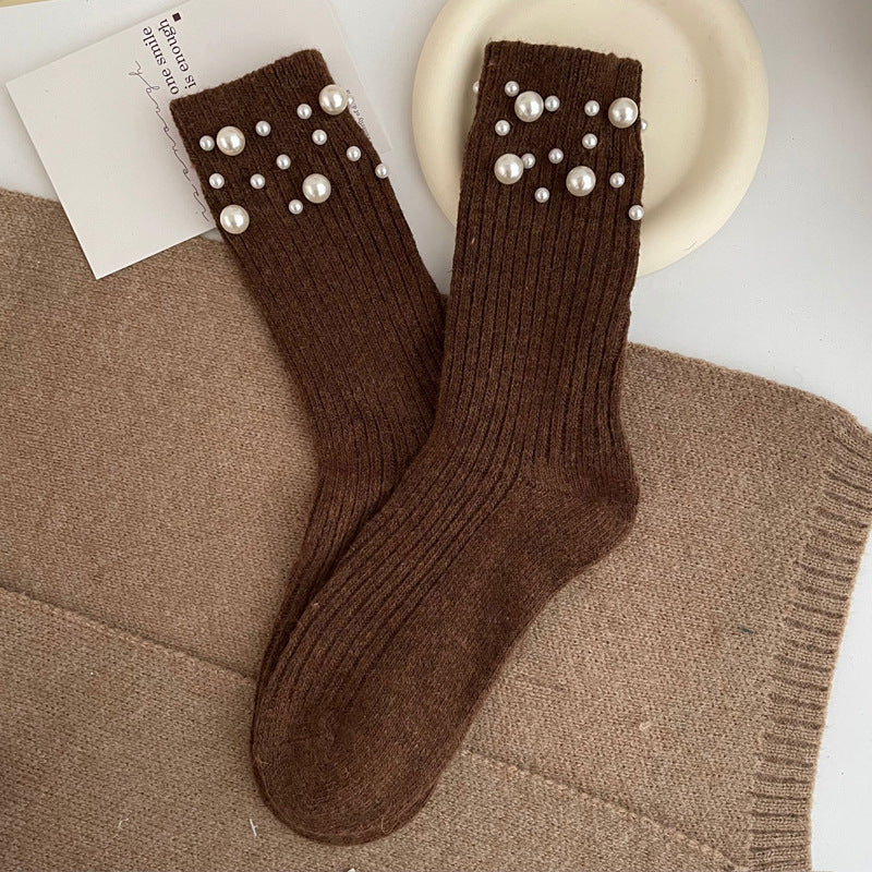 Chaussettes à perles