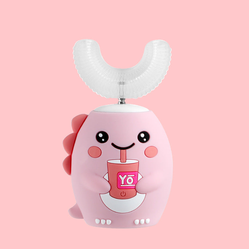 Brosse à dents électrique en forme de U pour enfants rechargeable 2-6-12 ans