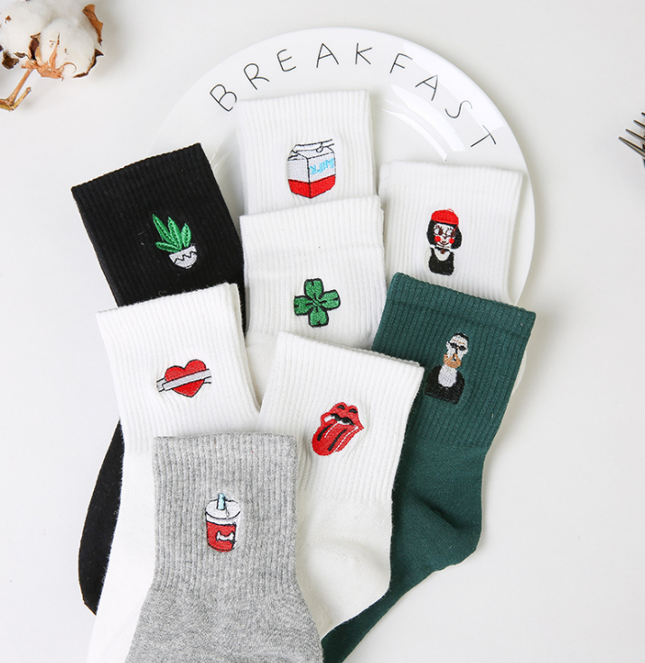 Chaussettes à motifs