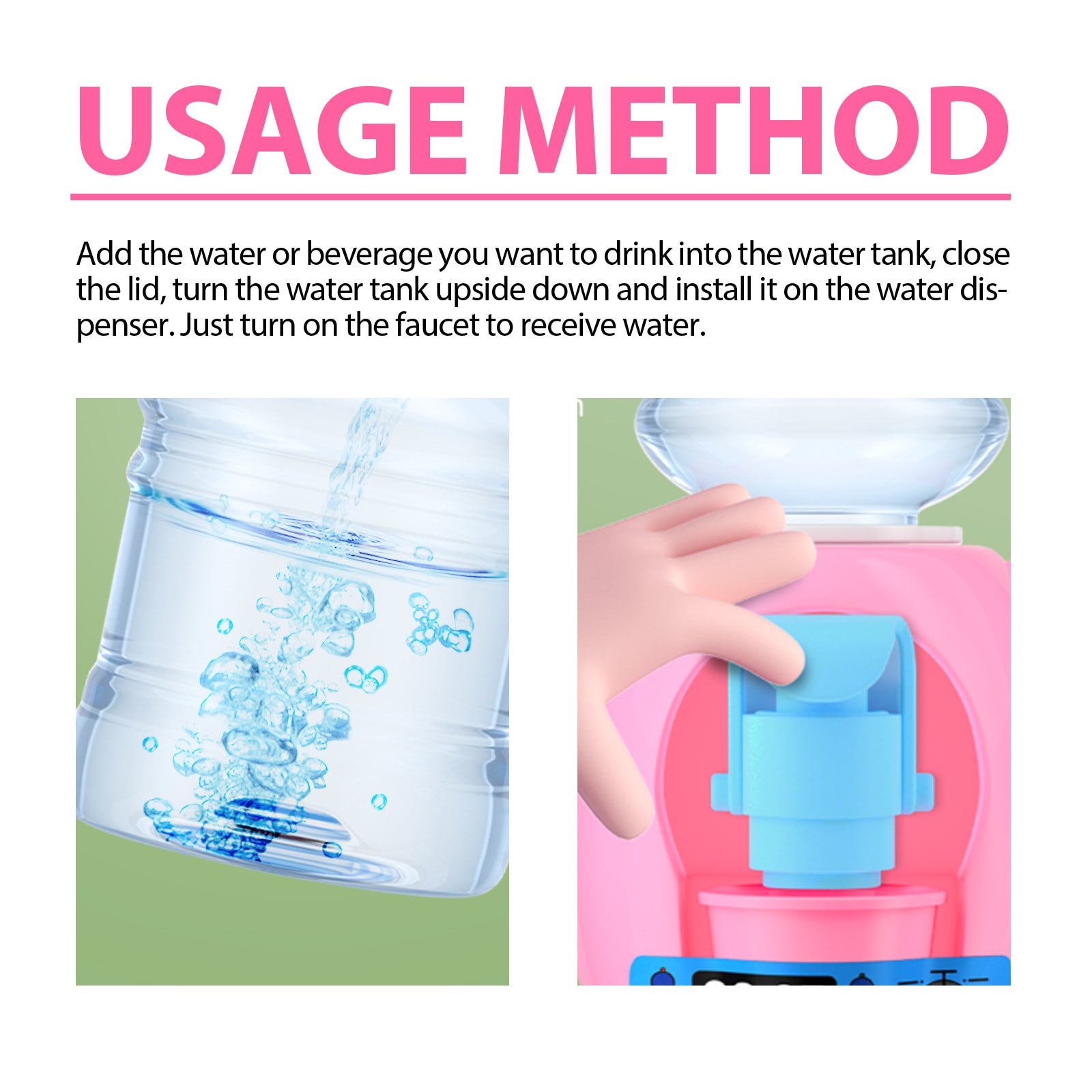 Mini distributeur d’eau pour enfants