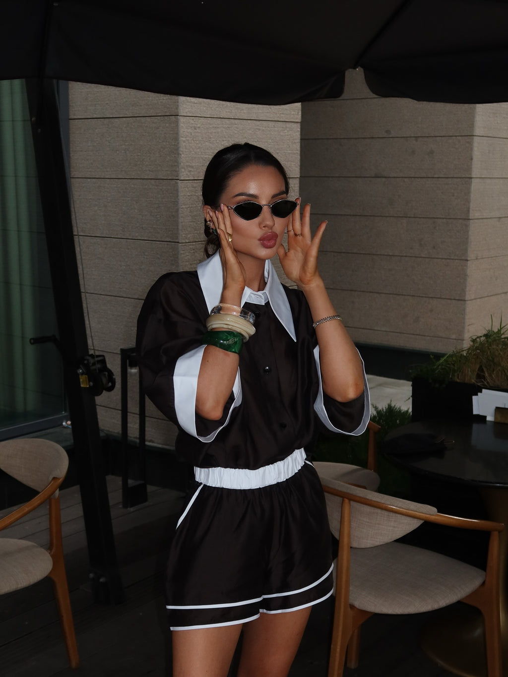 Ensemble façon satin Ensemble façon satin