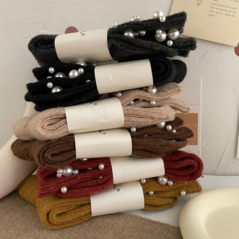 Chaussettes à perles