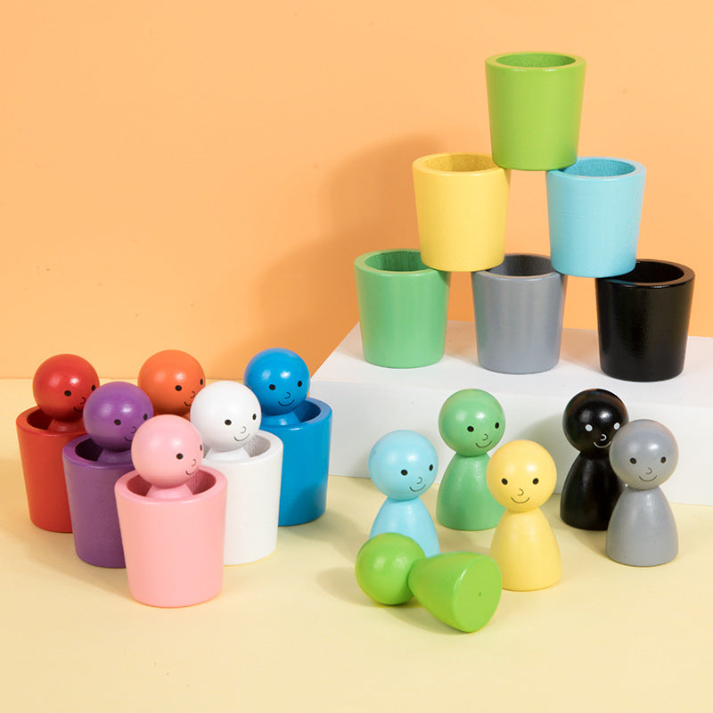 Couleur pour enfants Petites personnes Tasse