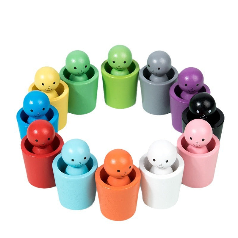 Couleur pour enfants Petites personnes Tasse