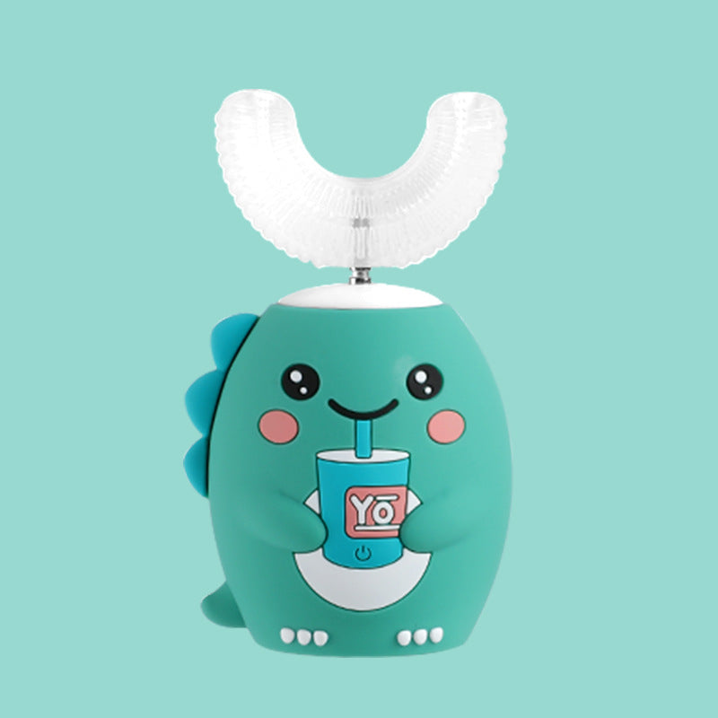 Brosse à dents électrique en forme de U pour enfants rechargeable 2-6-12 ans