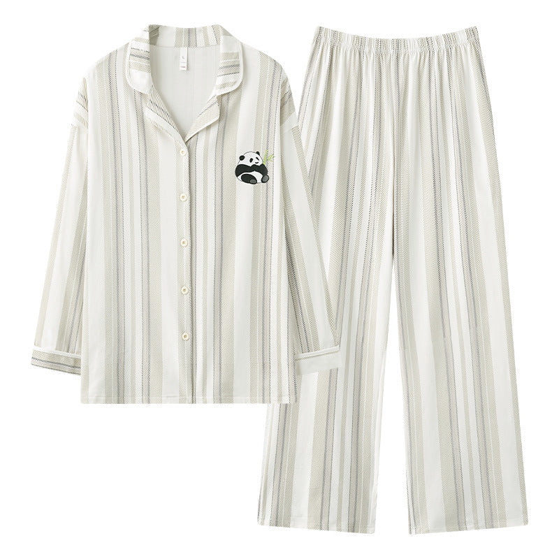 Pyjama de couple en pur coton