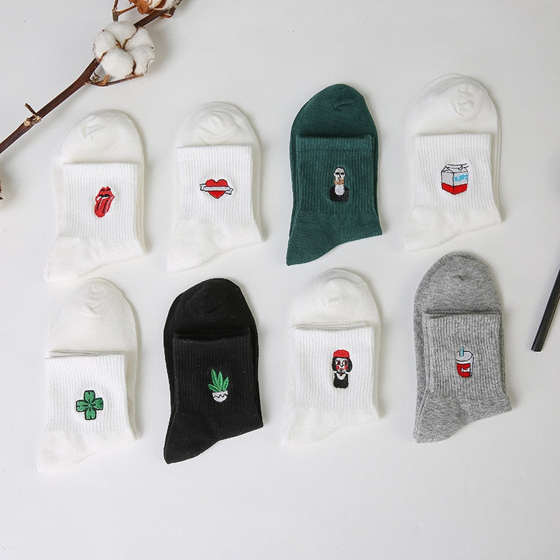 Chaussettes à motifs