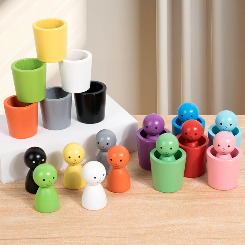 Couleur pour enfants Petites personnes Tasse