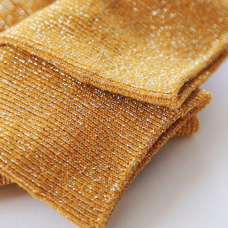 Chaussettes Brillante Métallique