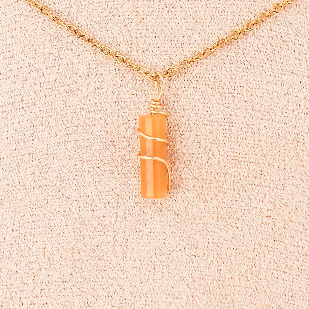 Pendentif Jade "Fleurs de prunier"