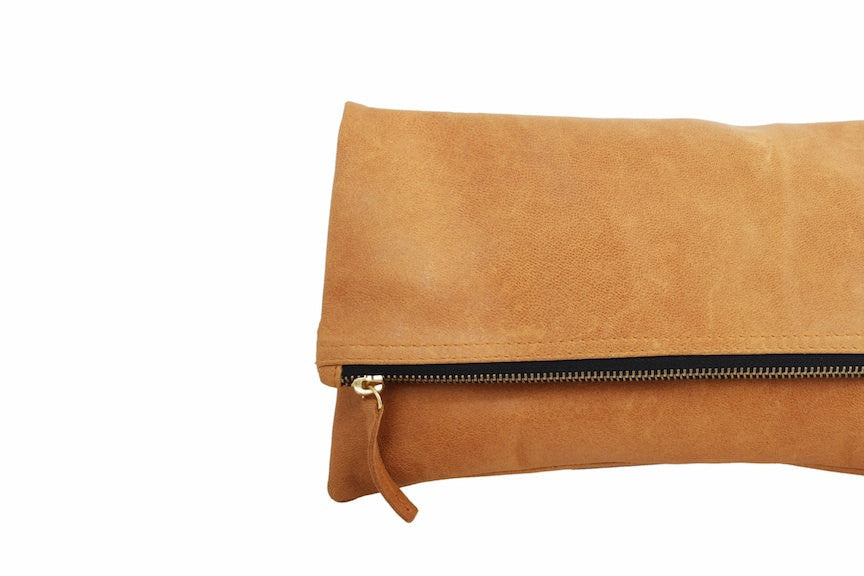 Pochette en cuir